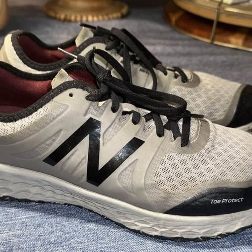 New Balance Fresh Foam Kaymin TTR Mens 11.5 Trail Running Shoes Grey Toe Protect